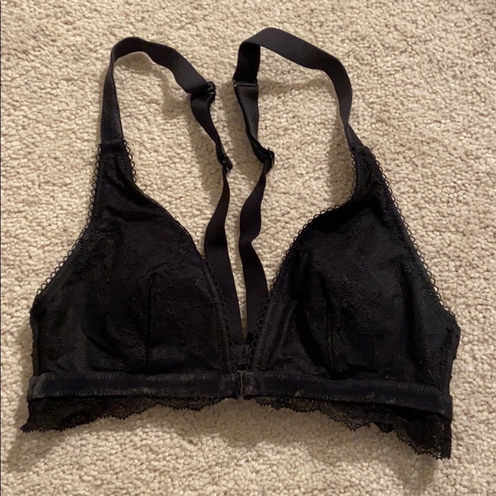 Black lace Victoria Secret bralette
